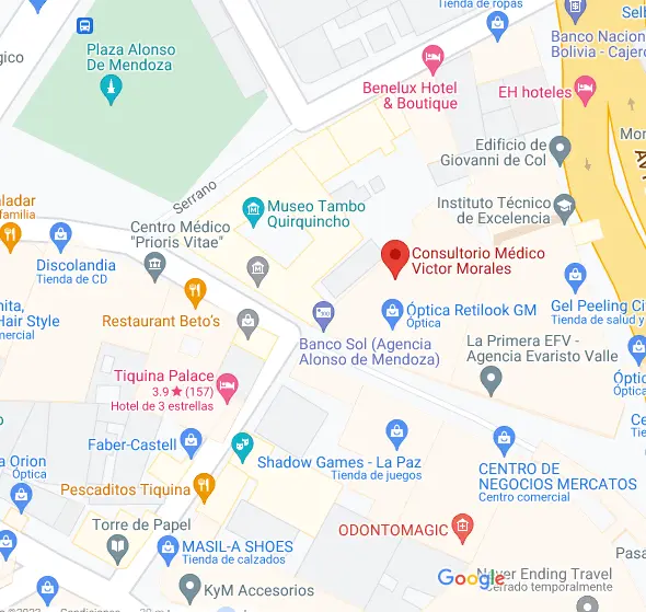 Consultorio medico Doctor Victor Morales